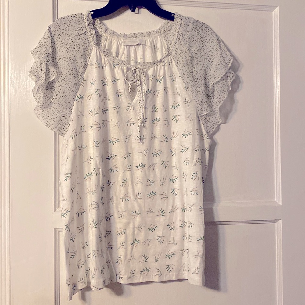 NWT Lucky knit blouse XL